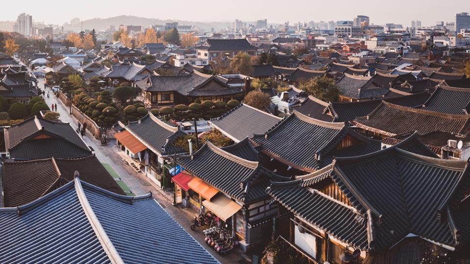 le village hanok de Jeonju Corée du Sud