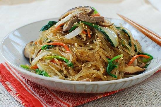 Le JAPCHAE spécialité coréenne