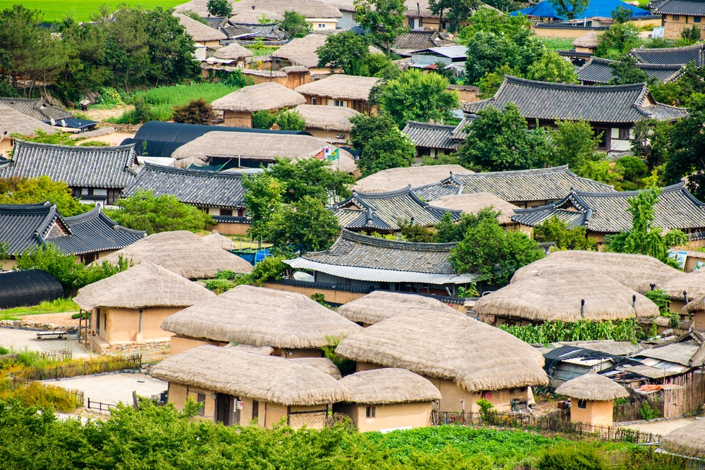 Village Hahoe Andong Corée du Sud