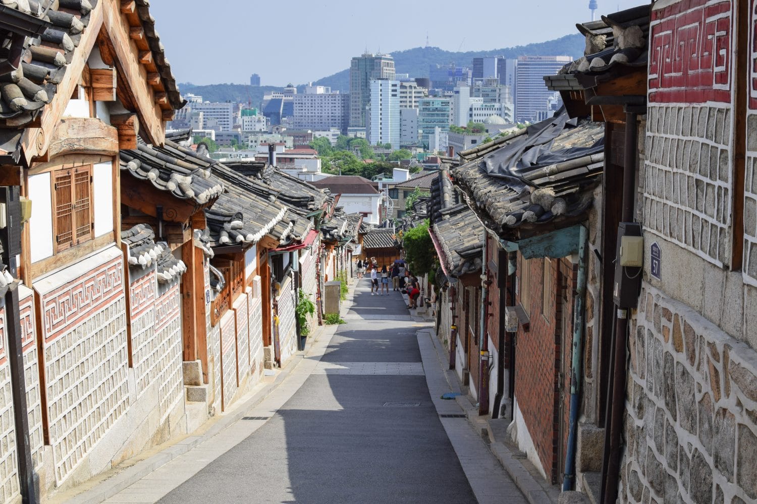 village de Bukchon à Séoul