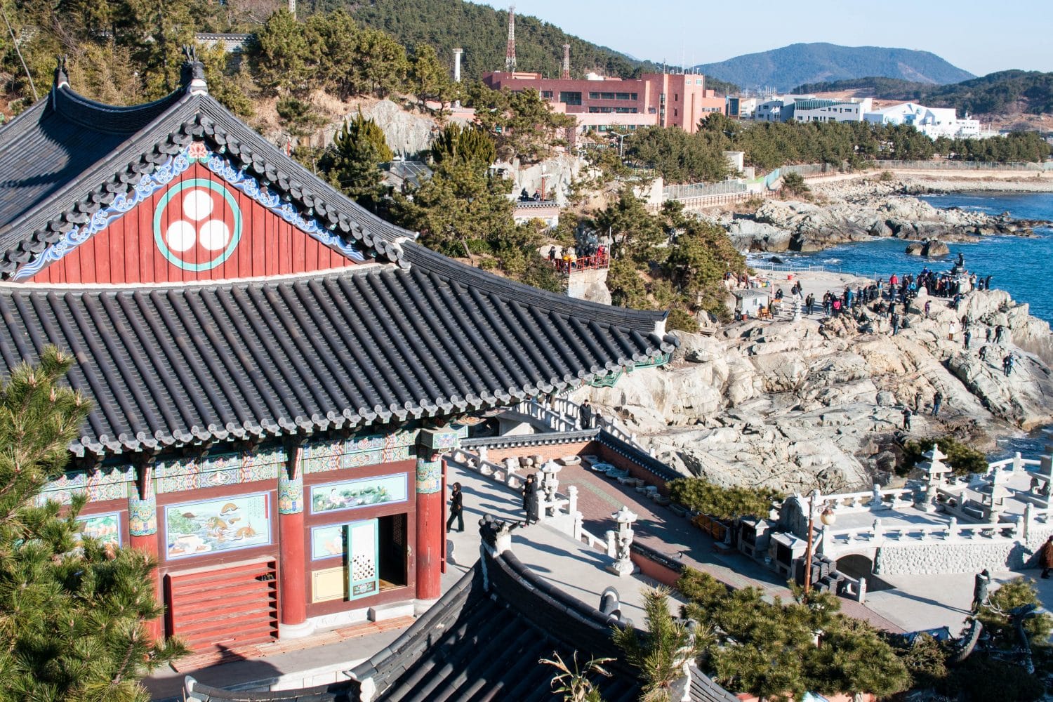 Temple Haedong Yonggungsa Busan Corée du Sud