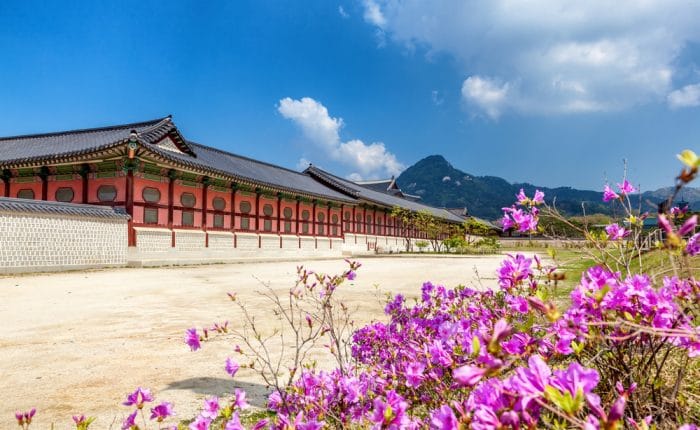 Palais de Gyeongbokgung Séoul Corée du Sud