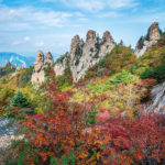 Bukhansan montagne Corée du Sud