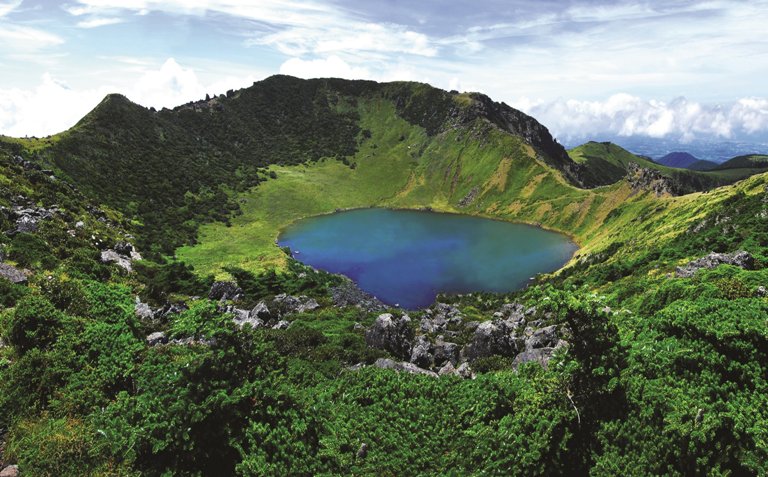 Hallasan île de Jeju Corée du Sud