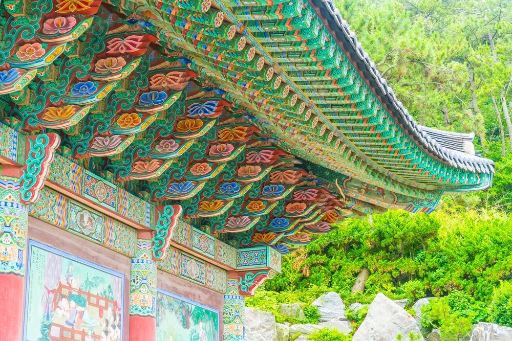 Temple de Busan Corée du Sud