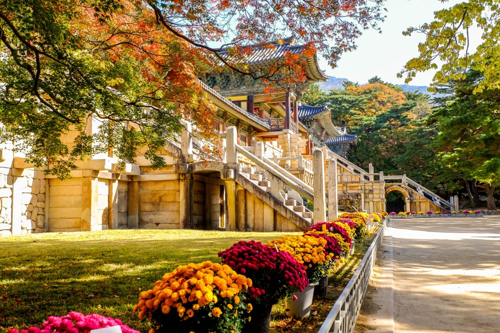 Temple de Bulguksa Gyeongju Corée du Sud