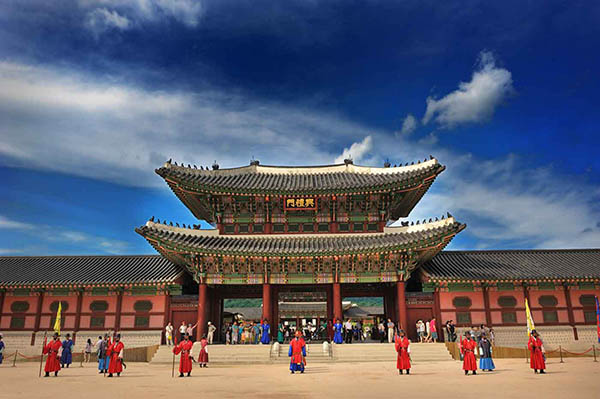 Gyeongbokgung palais séoul entrée