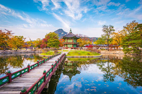 Gyeongbokgung palais séoul pavillion
