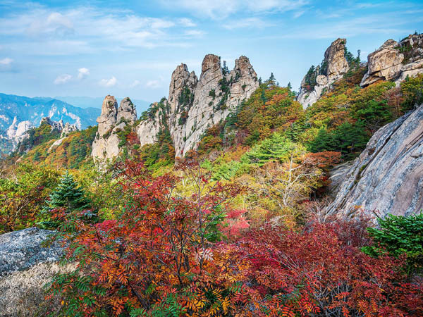 Corée du sud en automne