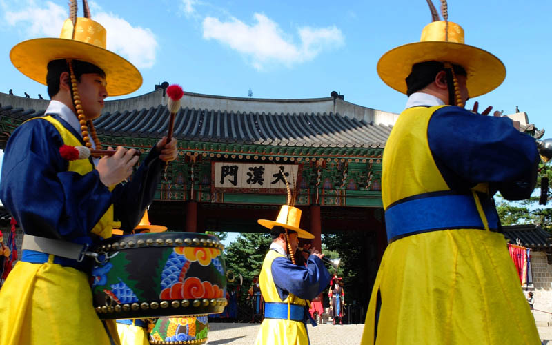 Deoksugung seoul palais garde