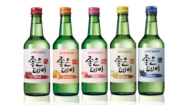 Le soju, l'alcool national Coréen