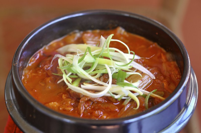 kimchi jjigae plat coréen