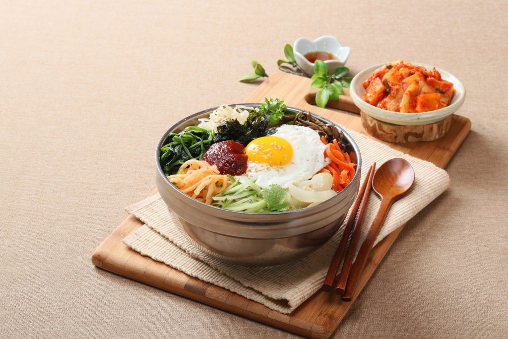 bibimbap plat coréen