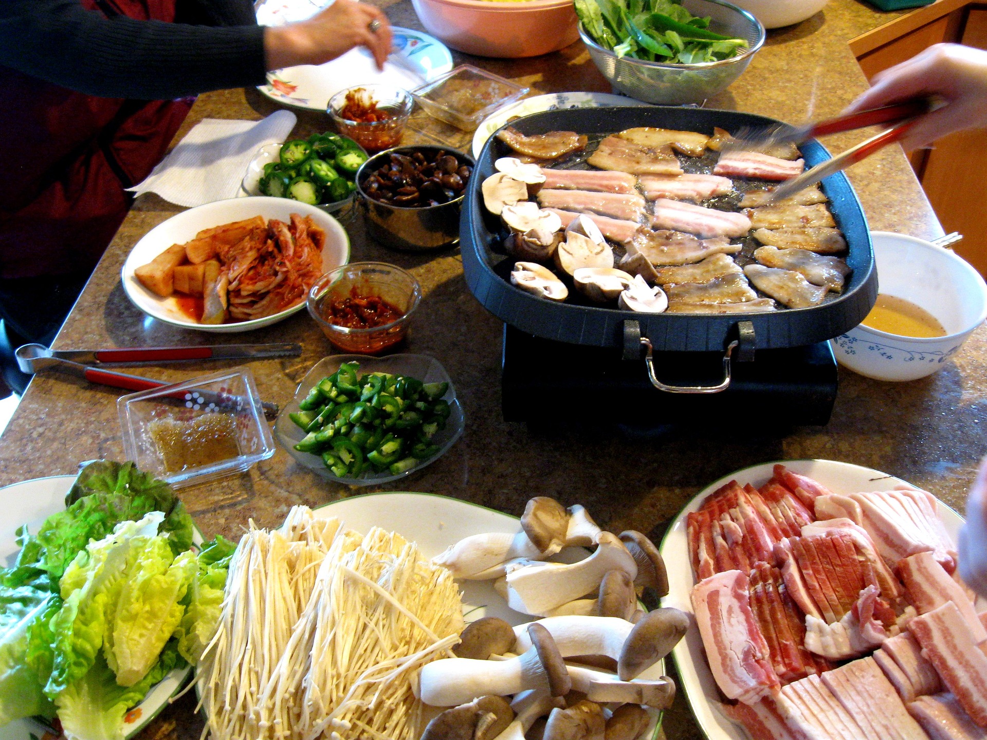 samgyeopsal plat coréen