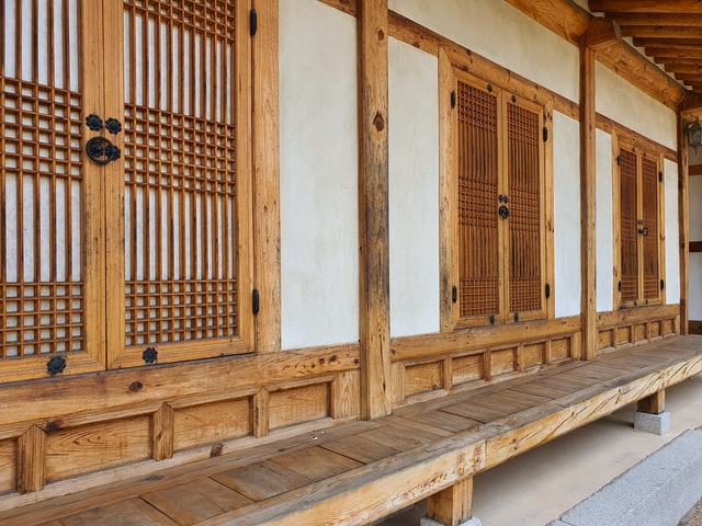 maisons traditionnelles coréennes hanok