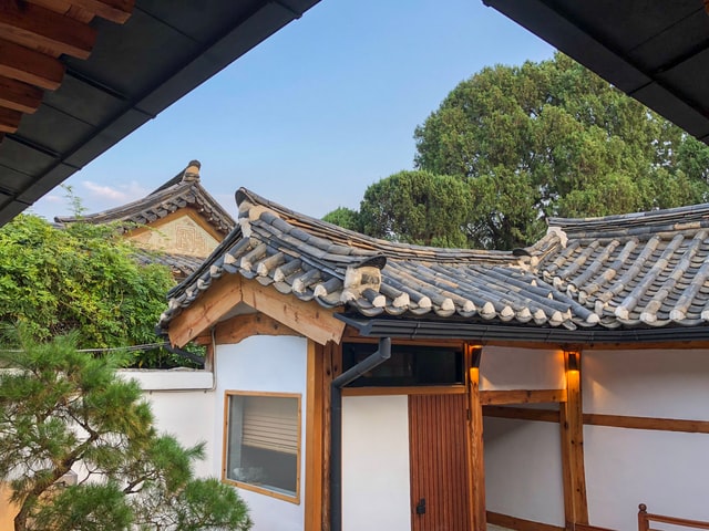 maisons traditionnelles coréennes hanok