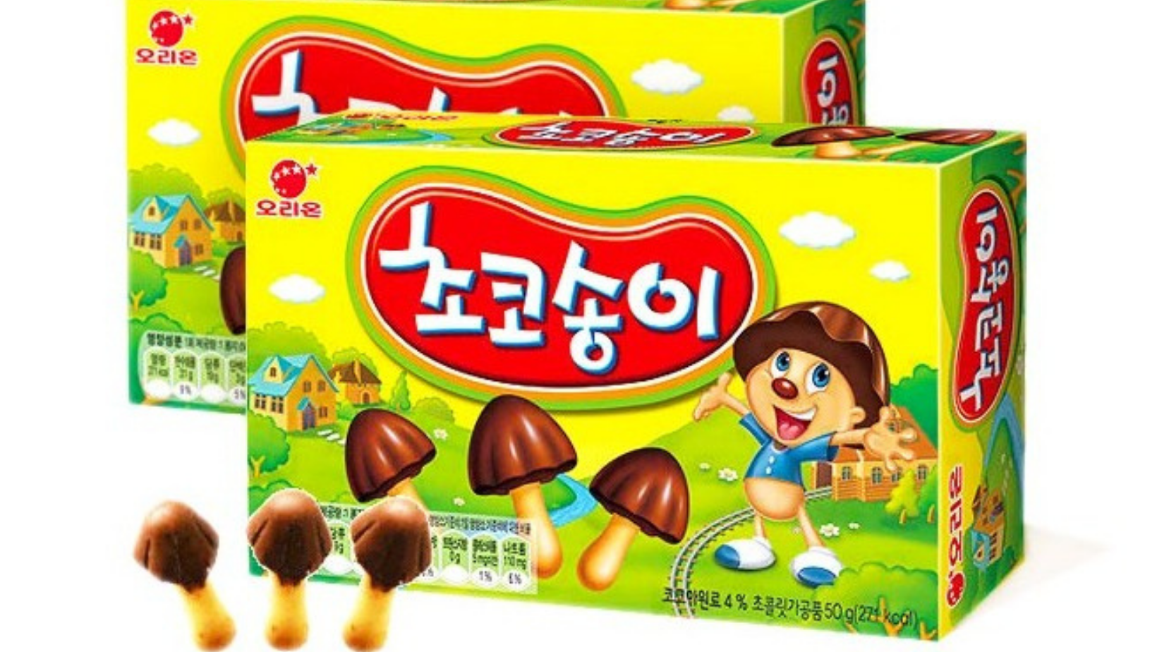 snacks coréens