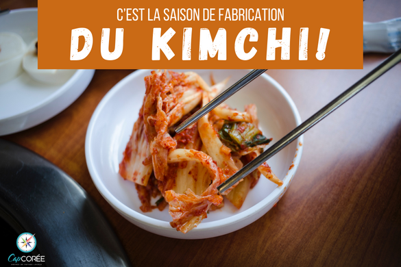 fabrication du kimchi