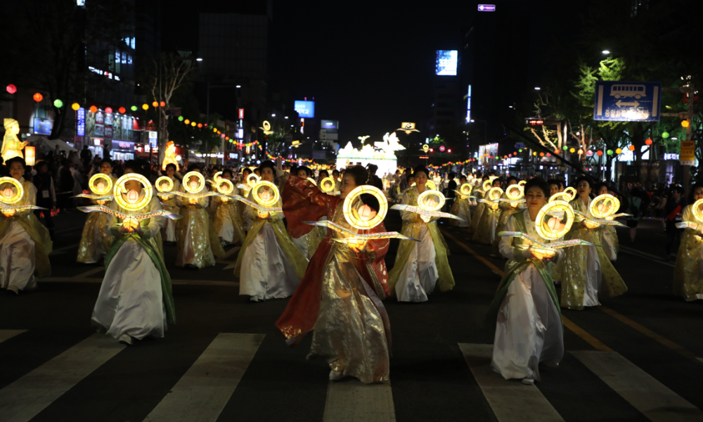 Festival des lanternes - mini parade