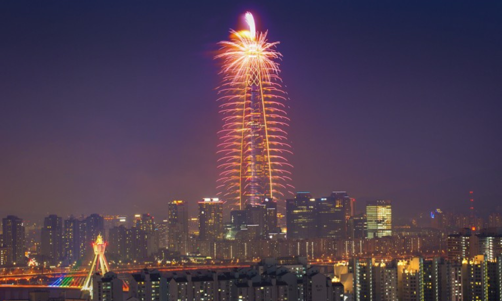 Où fêter le nouvel an en Corée du Sud ? - Lotte Tower